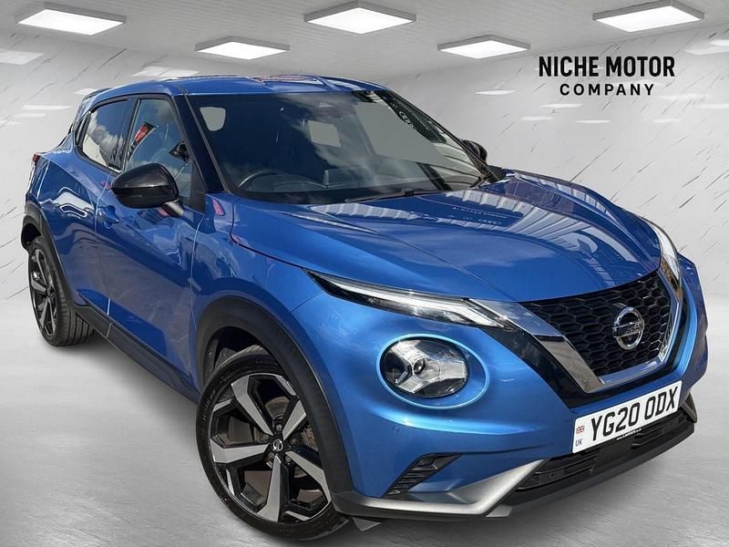Used Nissan Juke Tekna 2020 Blue SUV