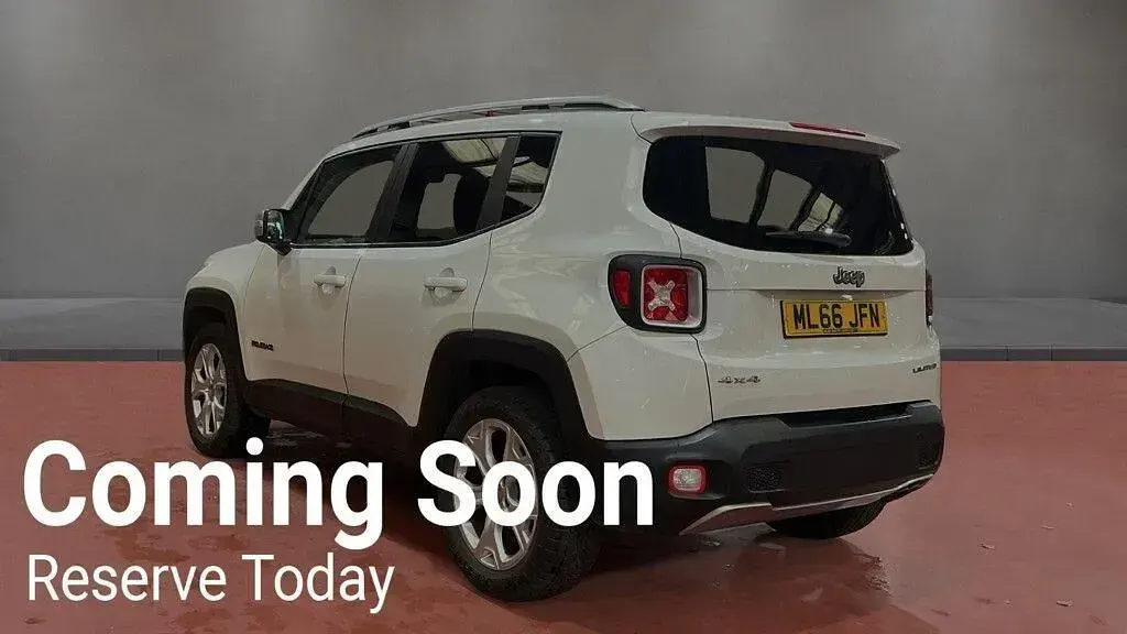 Usado Jeep Renegade Limited 2016 Blanco SUV
