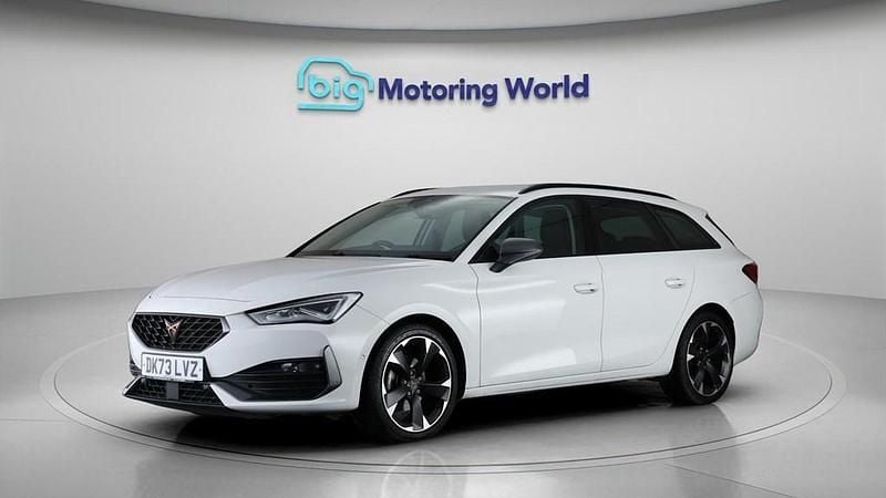 Used Cupra Leon 150 HP (110 kW) 2024 White Estate