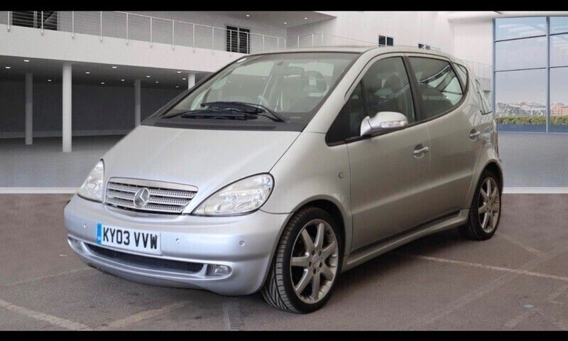 Used Mercedes A210 142 HP (104 kW) 2003 Silver Hatchback