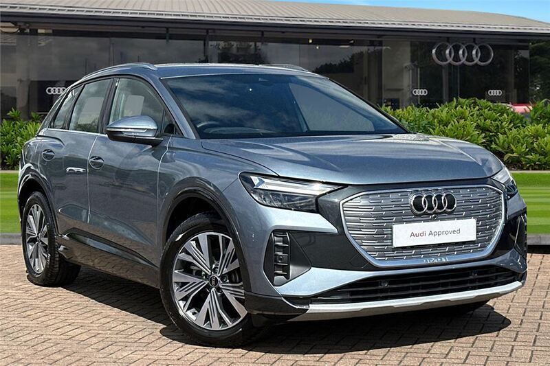 Blue Used 2023 Audi Q4 e-tron Sport SUV | £24,490 - Image 1/4