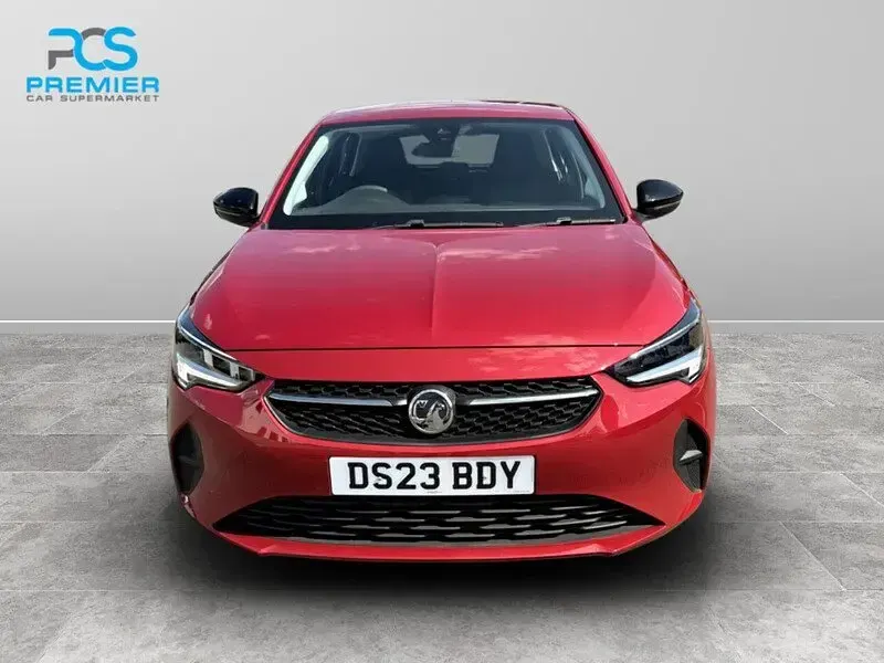 Used Vauxhall Corsa Design Edition 73 HP (53 kW) 2023 Red Hatchback