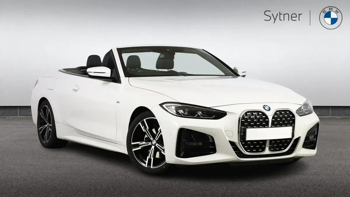 Used BMW 420 M Sport 187 HP (137 kW) 2022 White Cabriolet