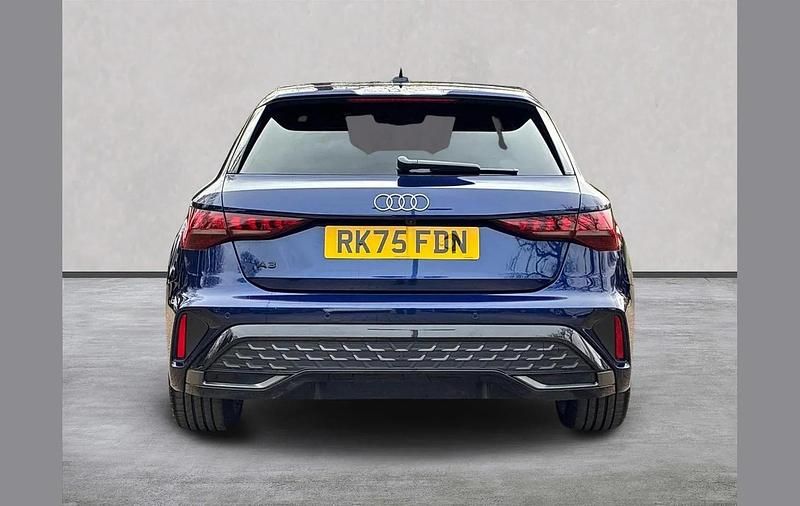 Used Audi A3 S-Line 150 HP (110 kW) 2025 Blue Hatchback