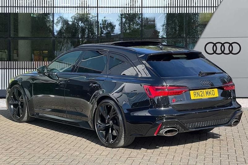 Used Audi RS6 Advanced 600 HP (441 kW) 2021 Black Estate