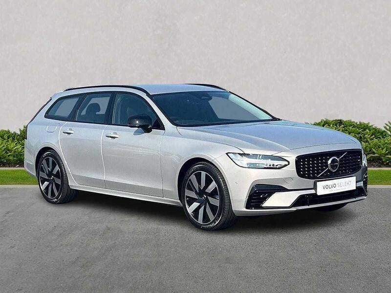 Silver Used 2024 Volvo V90 R-Design Estate | £43,899 (Expensive) - Image 1/4