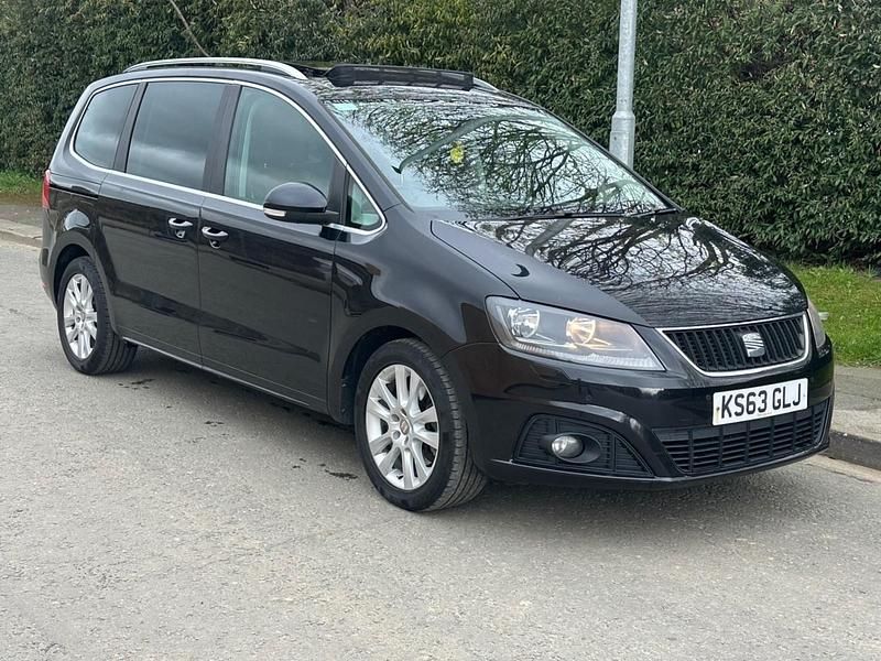 Begagnad Seat Alhambra SE 2014 Svart Minibuss