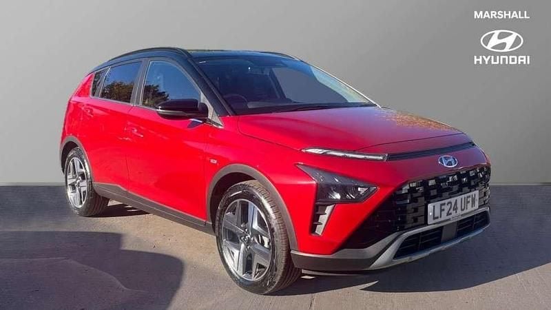 Red Used 2024 Hyundai Bayon Ultimate SUV | £17,131 (Fair price) - Image 1/4