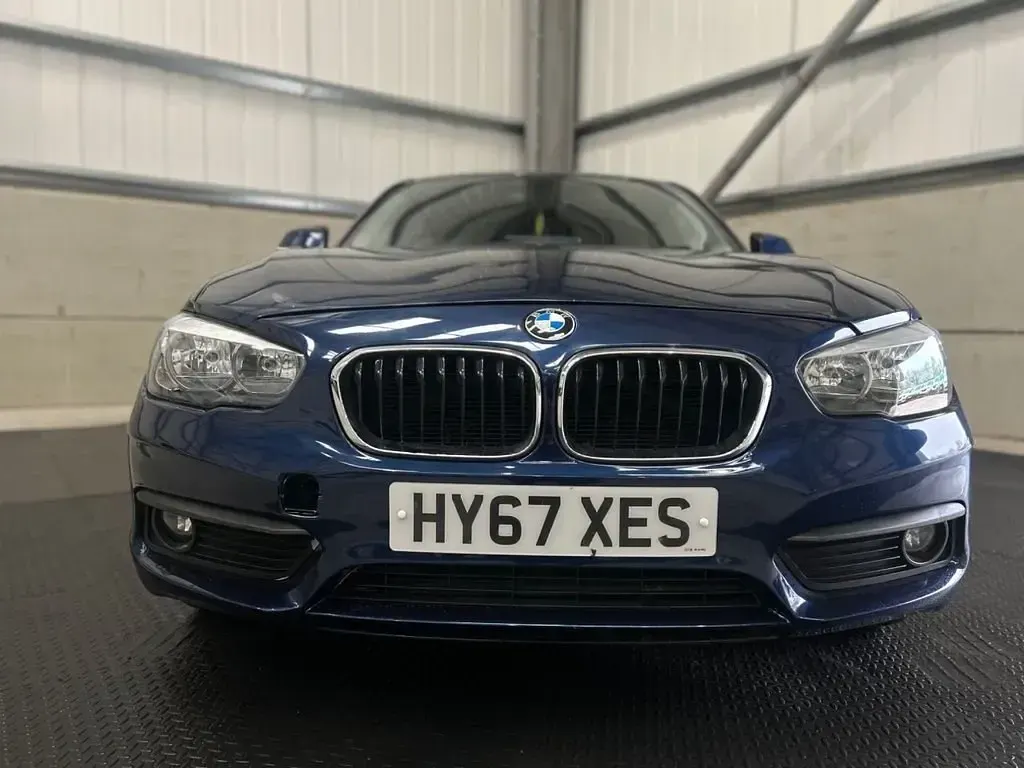 Używany BMW 116 Comfort Edition 2017 Niebieski Hatchback