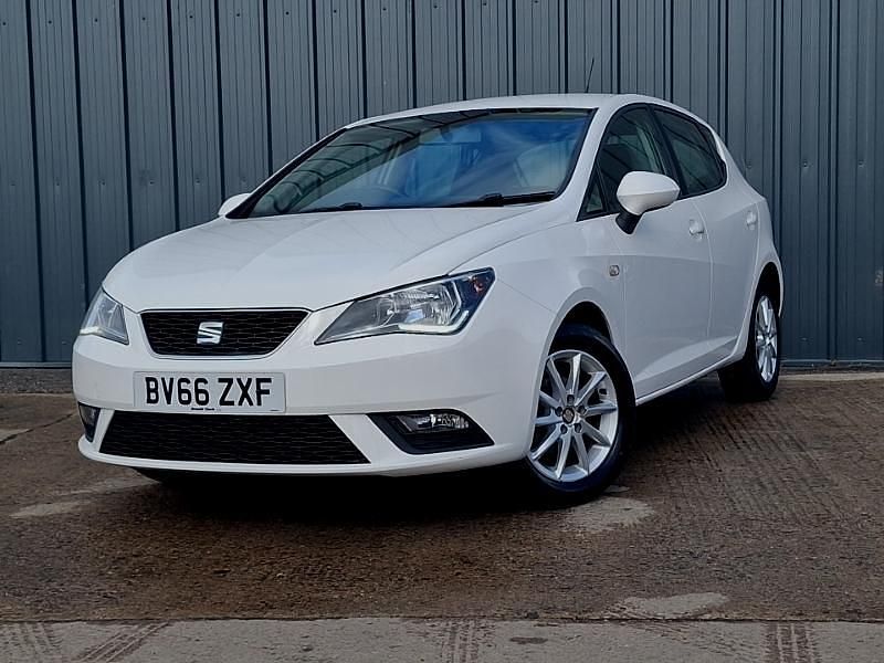 Used Seat Ibiza SE 75 HP (55 kW) 2016 White Hatchback