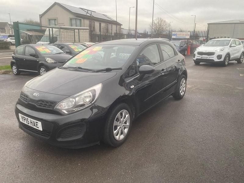 Used Kia Rio 2014 Black Hatchback