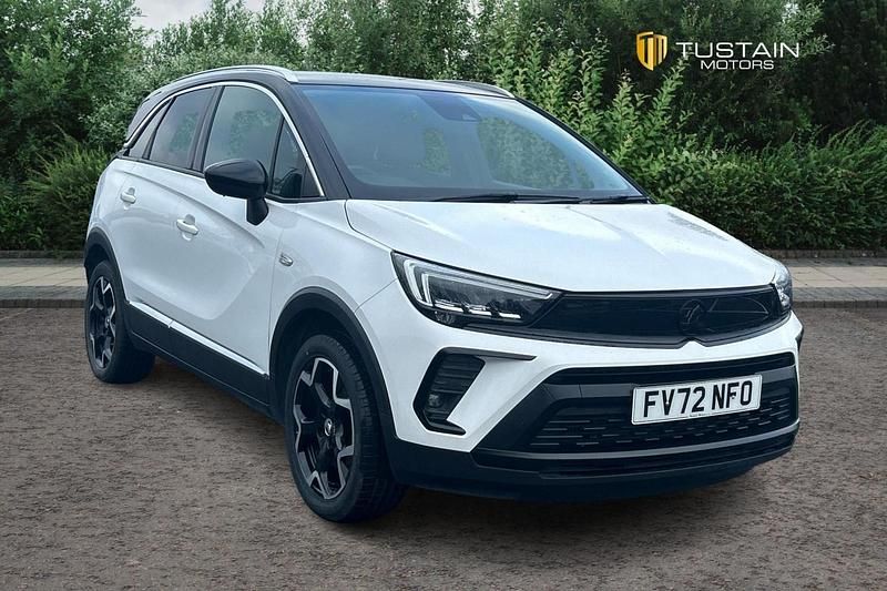 Used Vauxhall Crossland Ultimate 110 HP (80 kW) 2022 White SUV