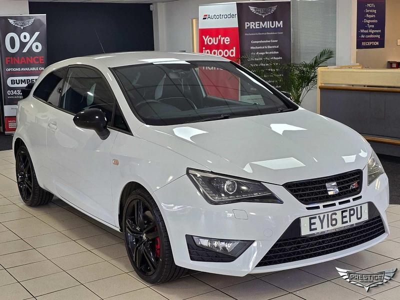 White Used 2016 Cupra Ibiza Hatchback | £13,200 - Image 1/4