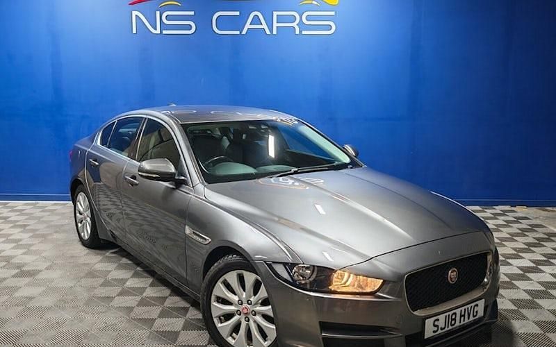 Grey Used 2018 Jaguar XE Prestige Sedan | £9,299 (Fair price) - Image 1/4