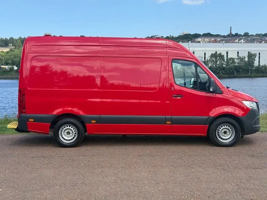 Used Mercedes Sprinter 163 HP (119 kW) 2020 Red Van