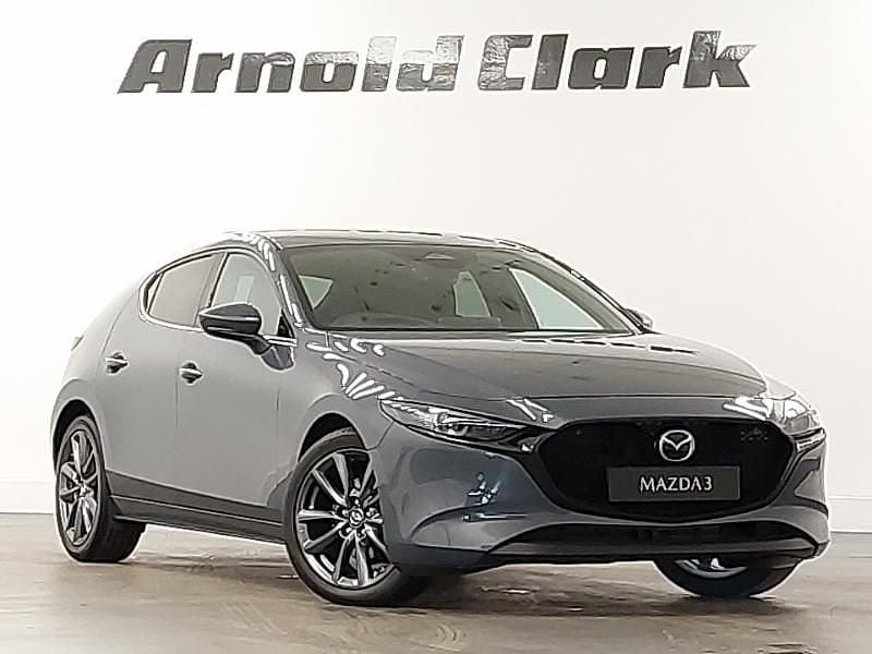 Used Mazda 3 Exclusive-Line 122 HP (89 kW) 2023 Grey Hatchback