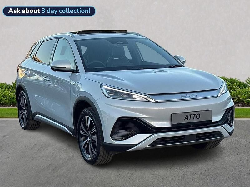 White New 2025 BYD Atto 3 Comfort SUV | £25,553 - Image 1/4