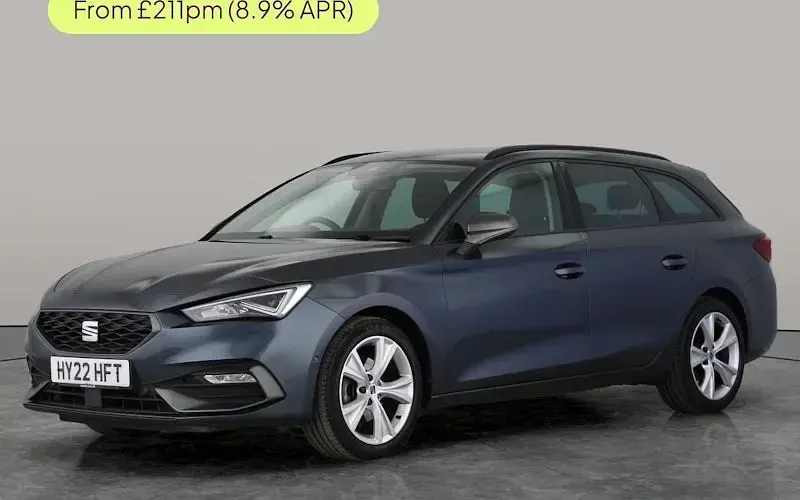 Begagnad Seat Leon FR 131 HK (96 kW) 2022 Grå Kombi