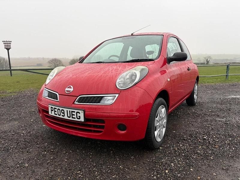 Used Nissan Micra Visia 86 HP (63 kW) 2009 Red Hatchback