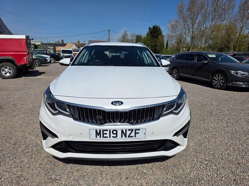 Used Kia Optima 136 HP (100 kW) 2019 White Estate