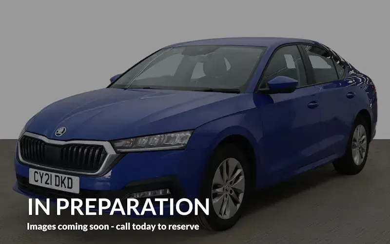 Used Skoda Octavia SE Technology 110 HP (80 kW) 2020 Blue Hatchback
