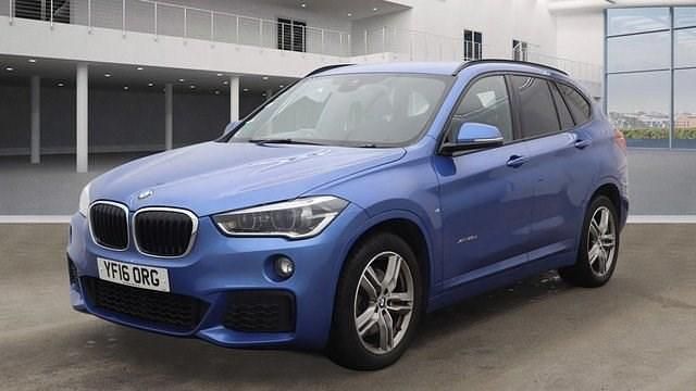 Used BMW X1 M Sport 190 HP (139 kW) 2016 Blue SUV