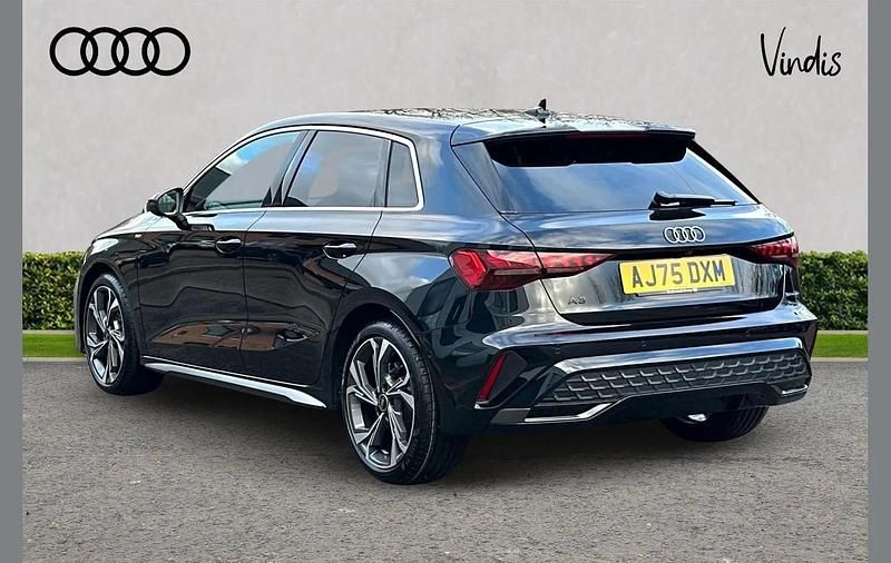 Used Audi A3 S-Line 113 HP (83 kW) 2026 Black Hatchback