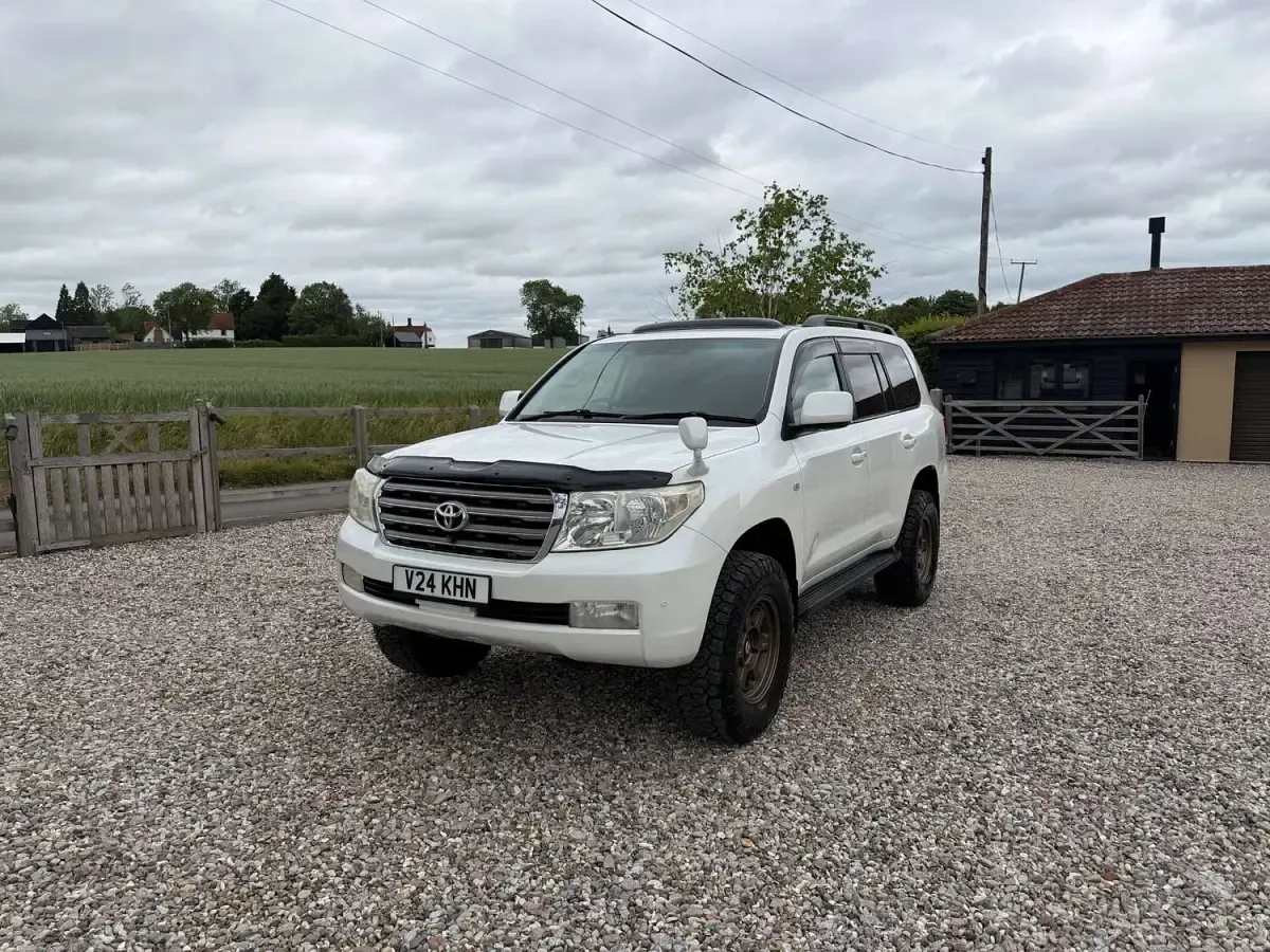 Used Toyota Land Cruiser 2008 White SUV