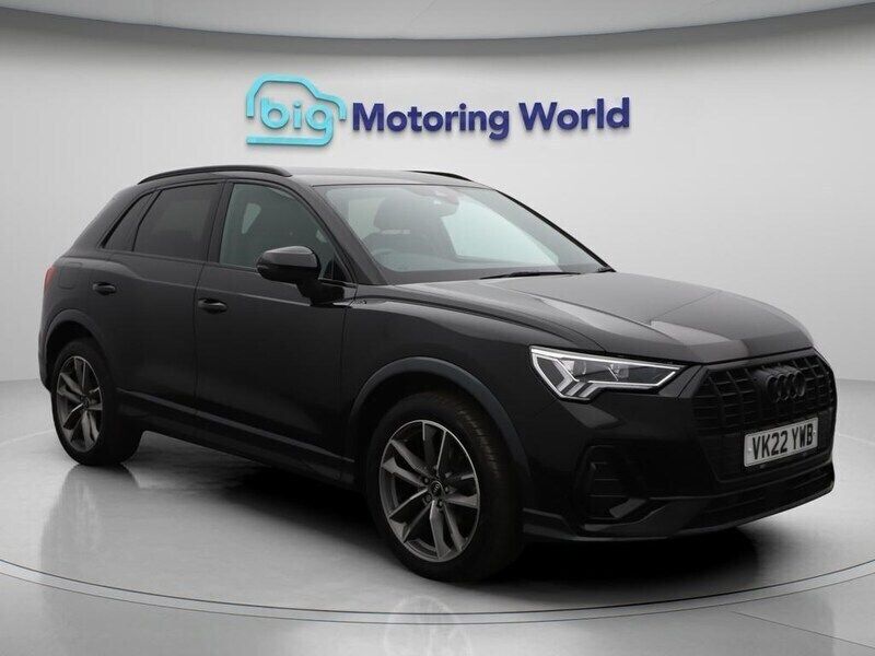 Black Used 2022 Audi Q3 Black Edition SUV | £27,800 (Good price) - Image 1/4
