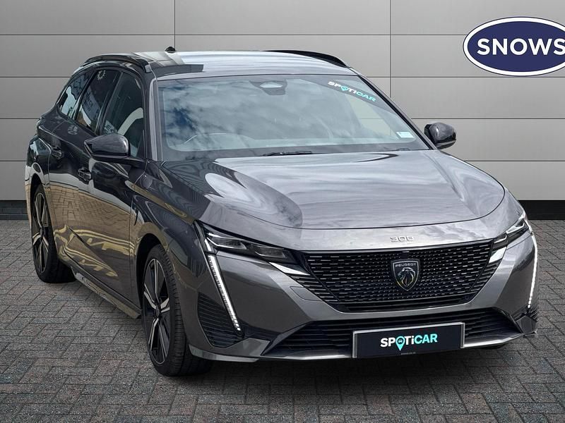 Grey Used 2022 Peugeot 308 GT Estate | £17,375 (Fair price) - Image 1/4