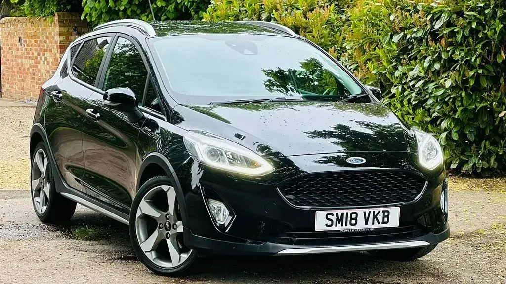 Used Ford Fiesta Active 100 HP (73 kW) 2018 Black Hatchback