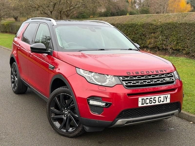 Red Used 2015 Land Rover Discovery Sport SE SUV | £8,490 (Fair price) - Image 1/4