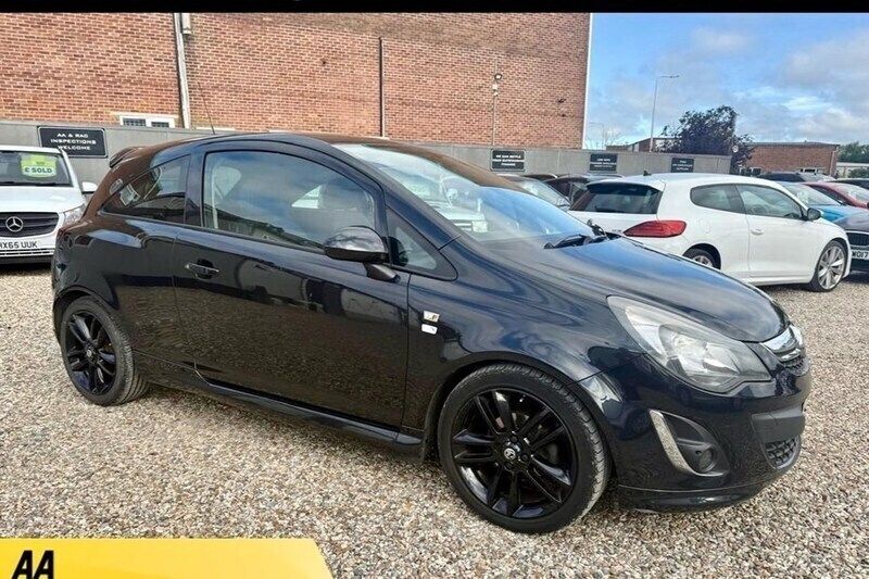 Black Used 2013 Vauxhall Corsa Edition Hatchback | £3,295 (Fair price) - Image 1/1
