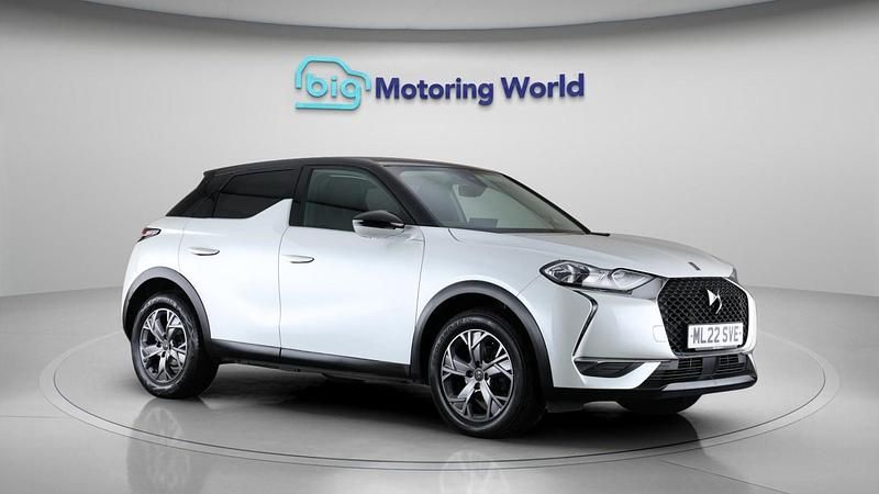 White Used 2022 DS Automobiles DS3 Crossback Bastille SUV | £12,300 (Good price) - Image 1/4