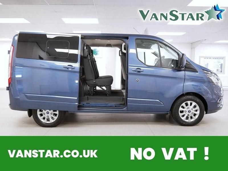 Blue Used 2019 Ford Transit Custom Limited Estate | £26,989 (Expensive) - Image 1/4