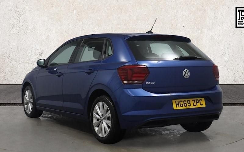 Used VW Polo SEL 116 HP (85 kW) 2019 Blue Hatchback