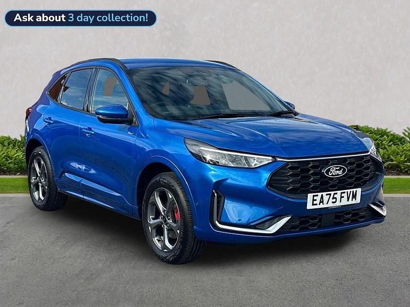 Blue New 2025 Ford Kuga ST-Line SUV | £29,499 (Fair price) - Image 1/4