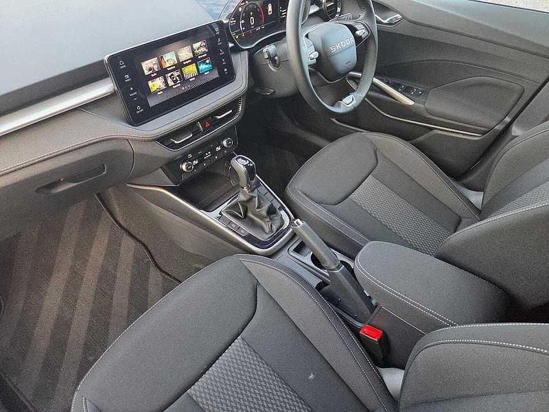 Used Skoda Fabia SE L 85 HP (62 kW) 2025 Moon white metallic Hatchback