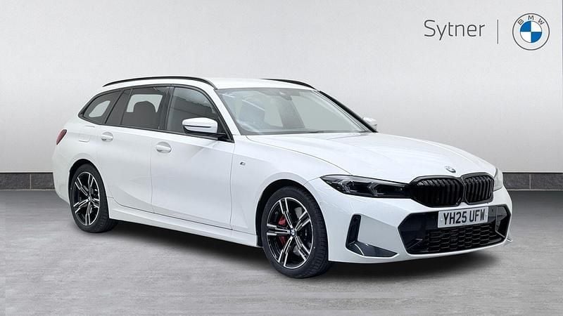 White Used 2025 BMW 320 M Sport Estate | £36,500 (Expensive) - Image 1/4