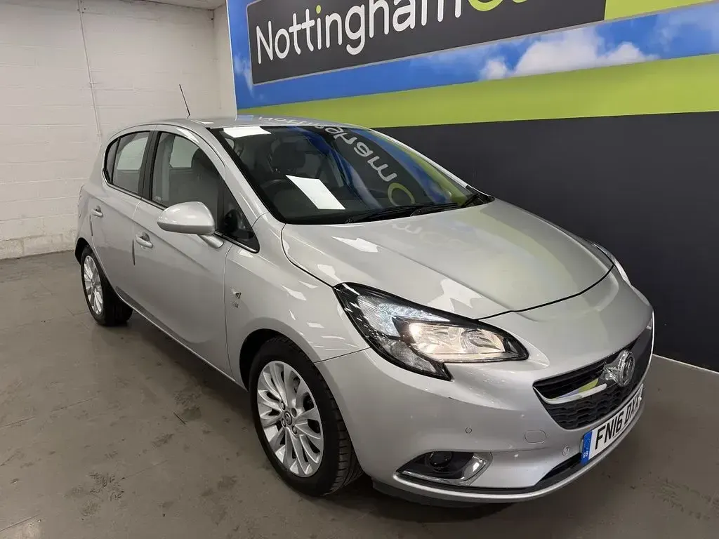 Used Vauxhall Corsa 90 HP (66 kW) 2016 Silver Hatchback