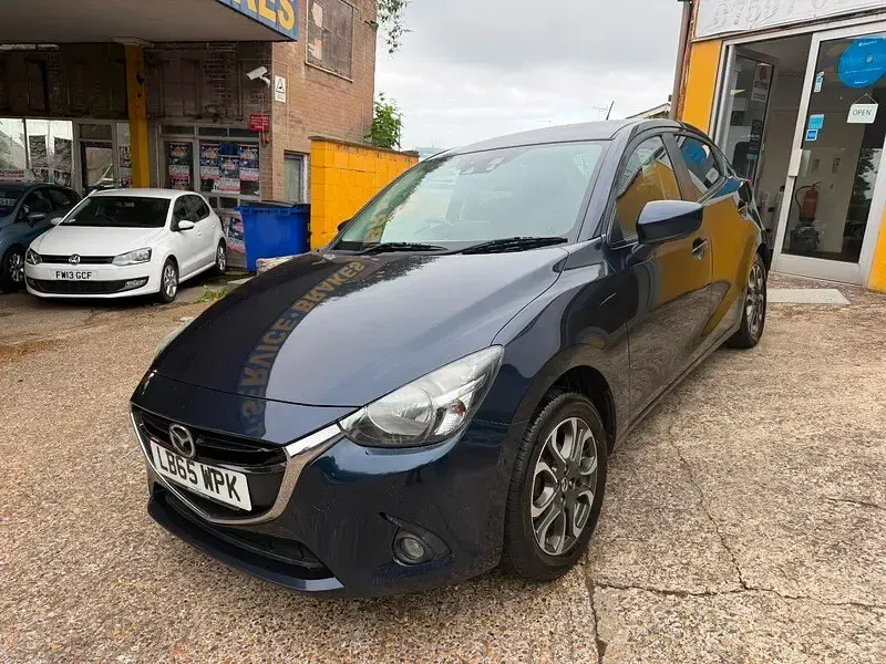 Used Mazda 2 Inclusive 2016 Blue Hatchback