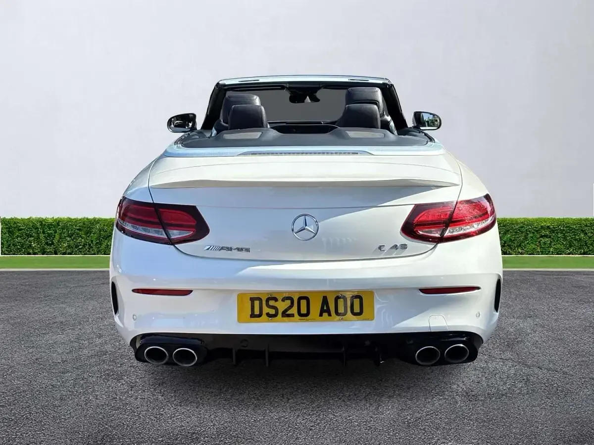 Used Mercedes C43 AMG Premium Plus 2020 White Cabriolet