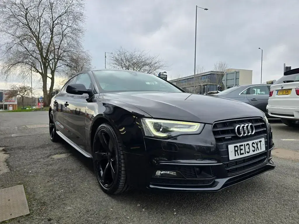 Begagnad Audi A5 Sportback Black Edition 177 HK (130 kW) 2013 Svart Halvkombi