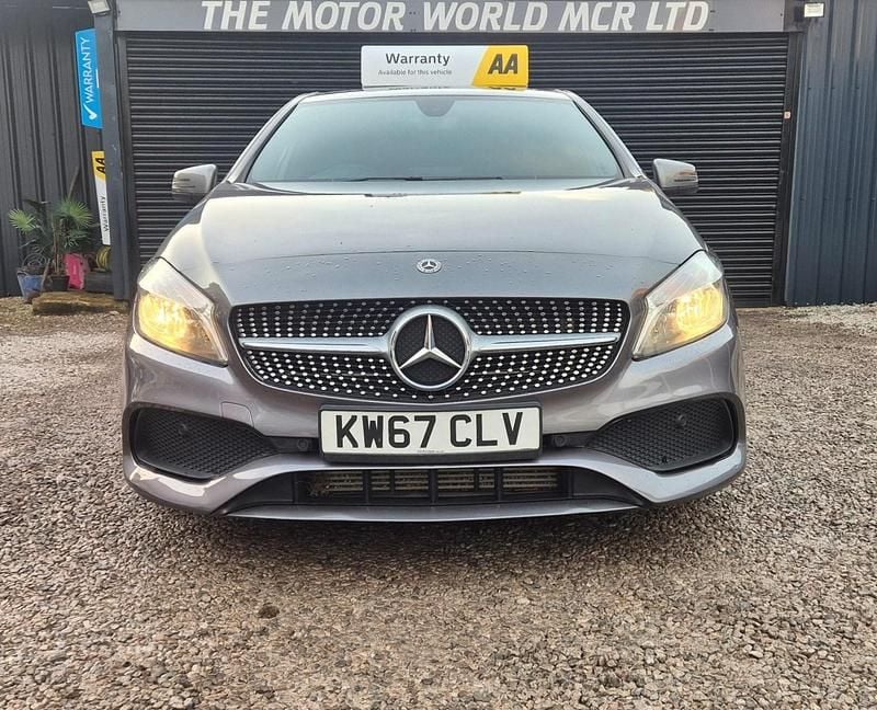 Used Mercedes A200 AMG line 136 HP (100 kW) 2017 Grey Hatchback
