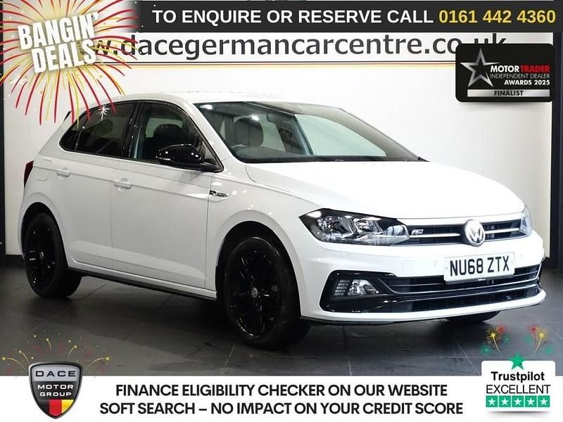 White Used 2018 VW Polo R-line Hatchback | £13,450 (Fair price) - Image 1/4