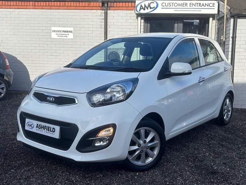 Used Kia Picanto 84 HP (61 kW) 2015 White Hatchback