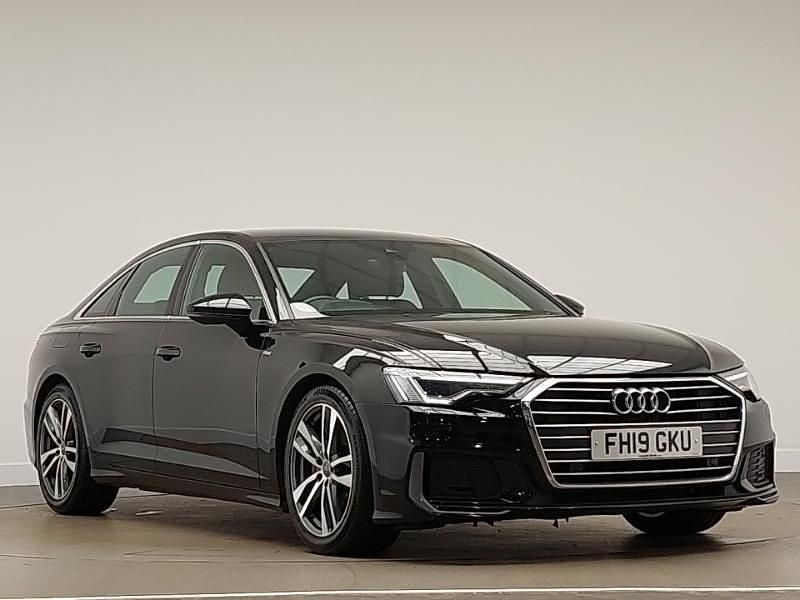 Used Audi A6 S-Line 204 HP (150 kW) 2019 Black Sedan