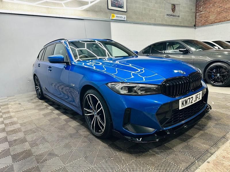 Used BMW 330e M Sport 2022 Blue Estate