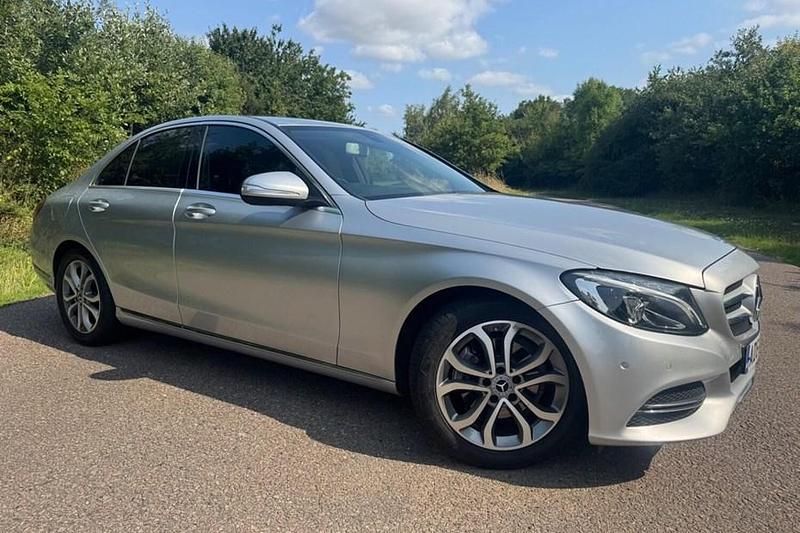 Silver Used 2014 Mercedes C220 Sedan | £8,495 (Fair price) - Image 1/1