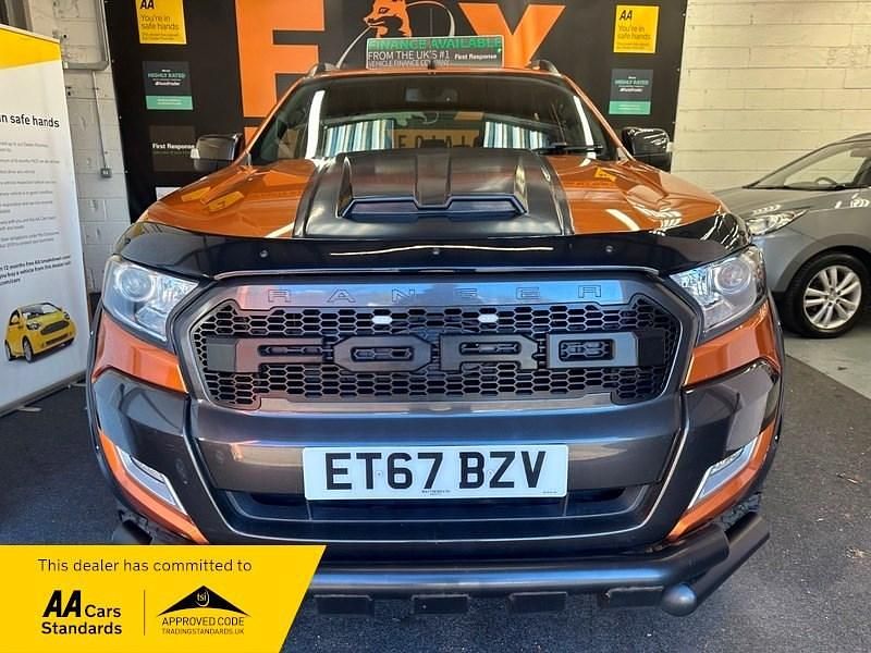 Used Ford Ranger Wildtrack 200 HP (147 kW) 2018 Orange Pickup